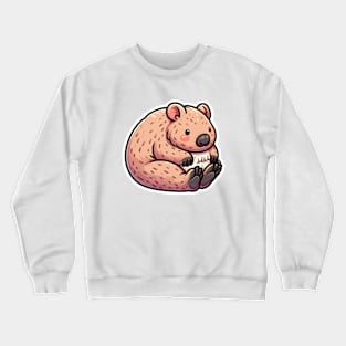 Kawaii Wombat Crewneck Sweatshirt